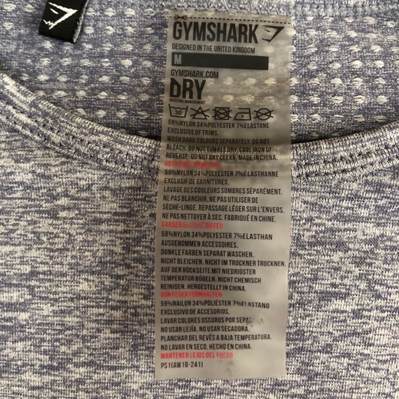 Gym Shark Training Top - Picture 3 of 3